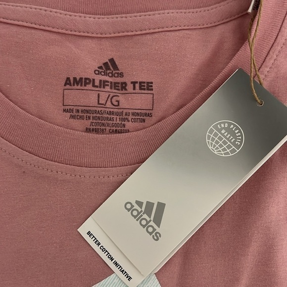 NWT Adidas Long Sleeve T-Shirt Multi Sport Camo GT Mauve - Picture 4 of 6